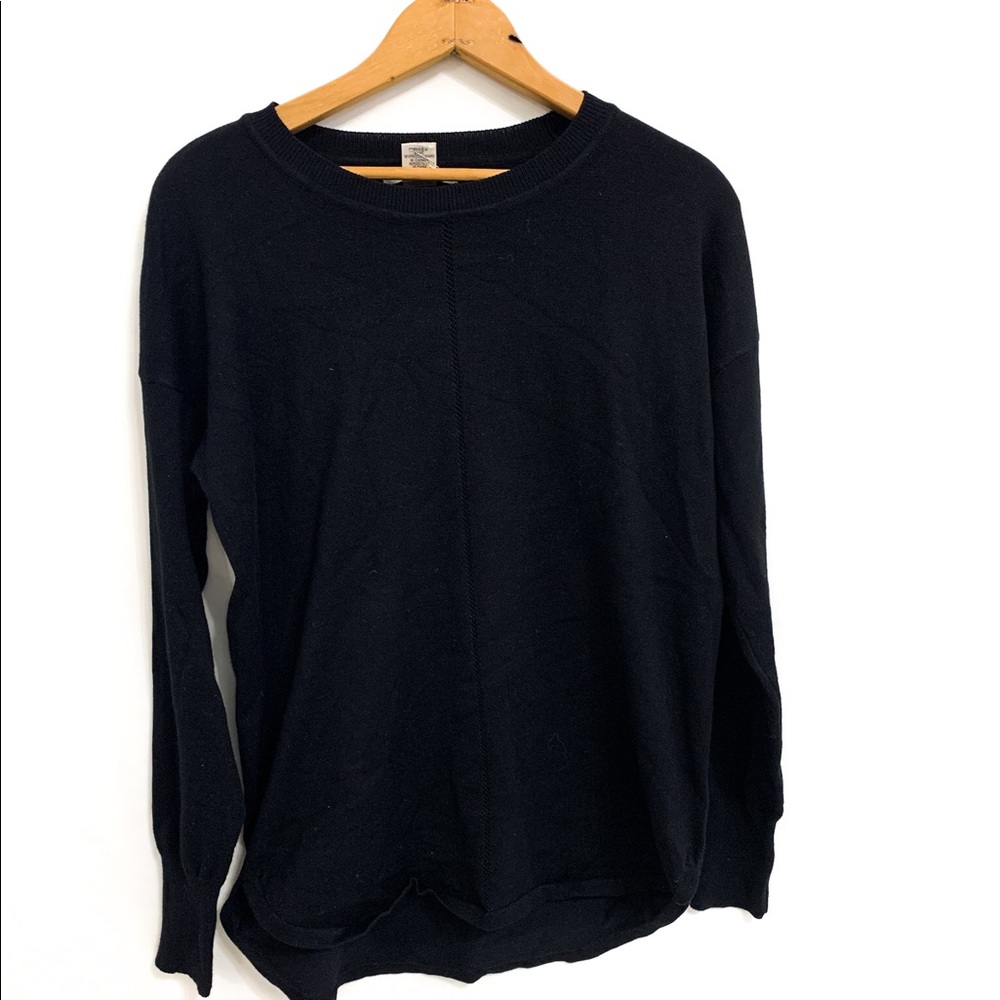 Max Studio Black Long Sleeve Sweater